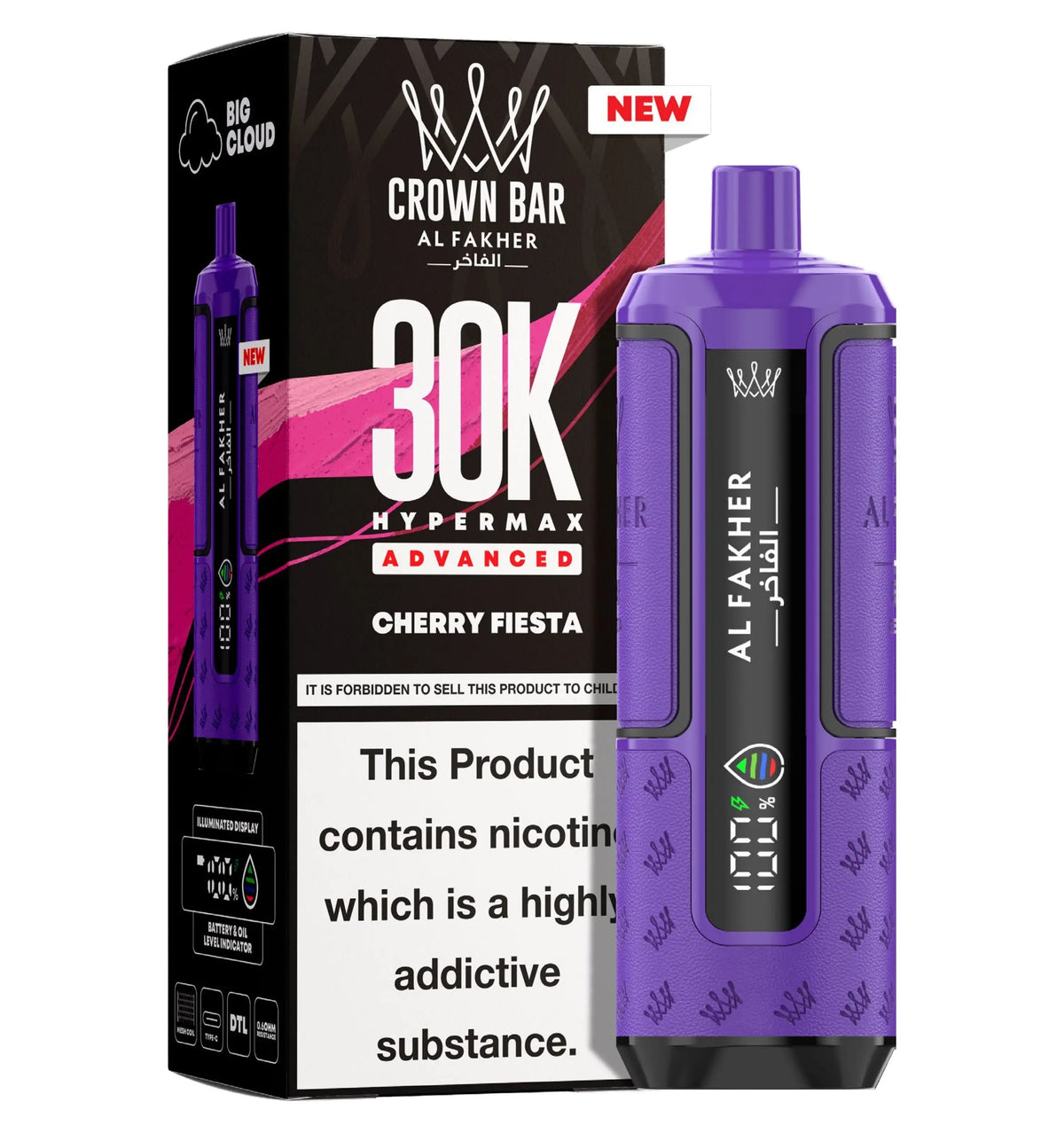 Al Fakher 30K — Pack of 5 Pieces